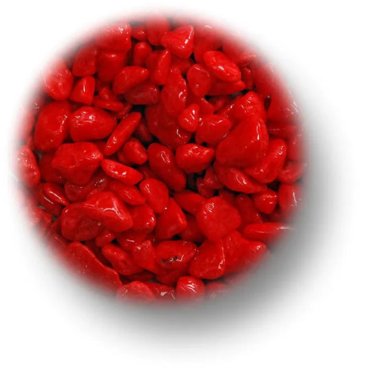 5Kg Painted Red Gravel