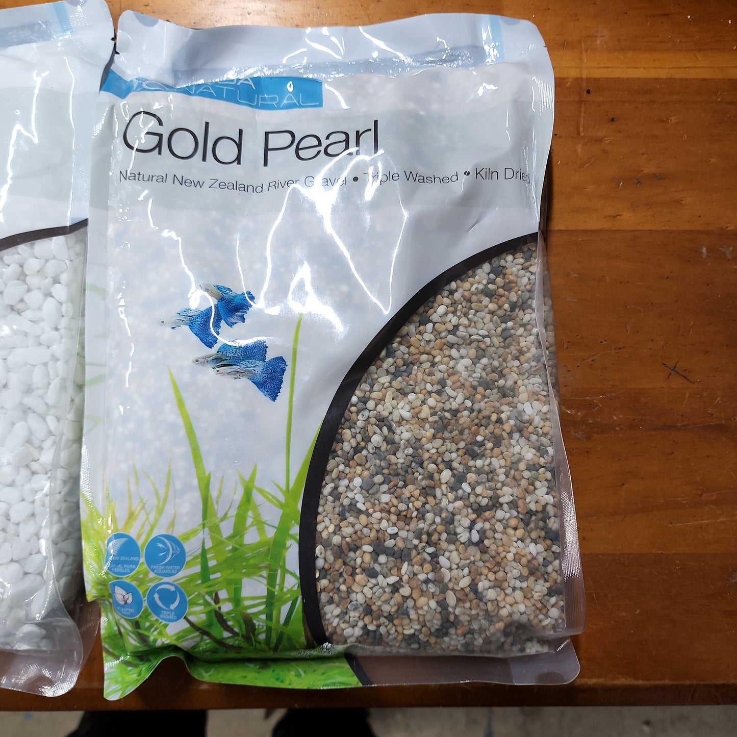 Gold pearl substrate