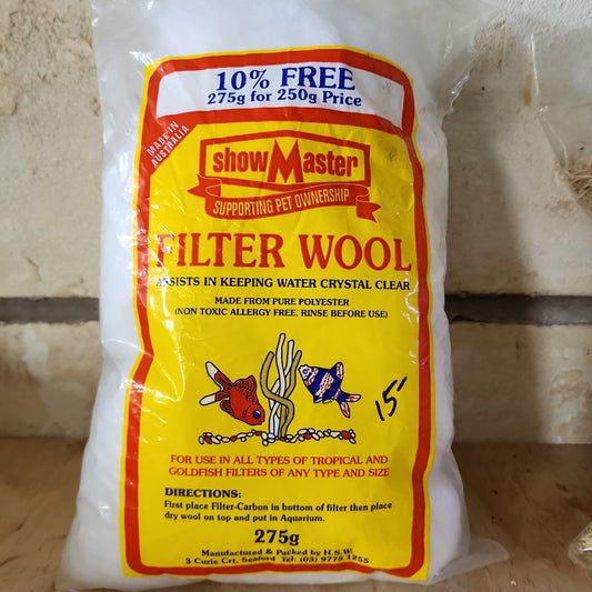 Show master filter wool