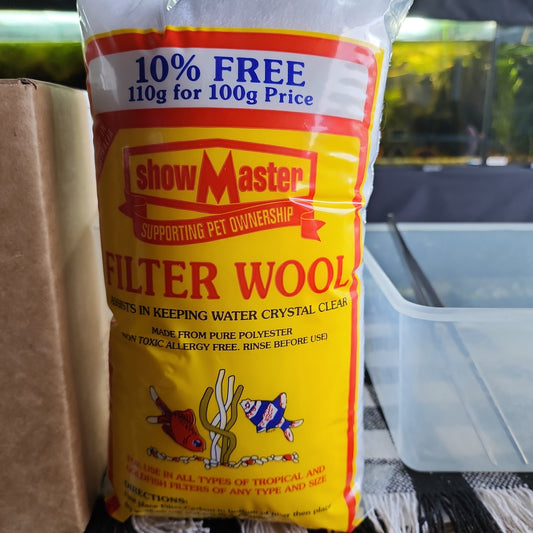 Showmaster Filter wool 110g