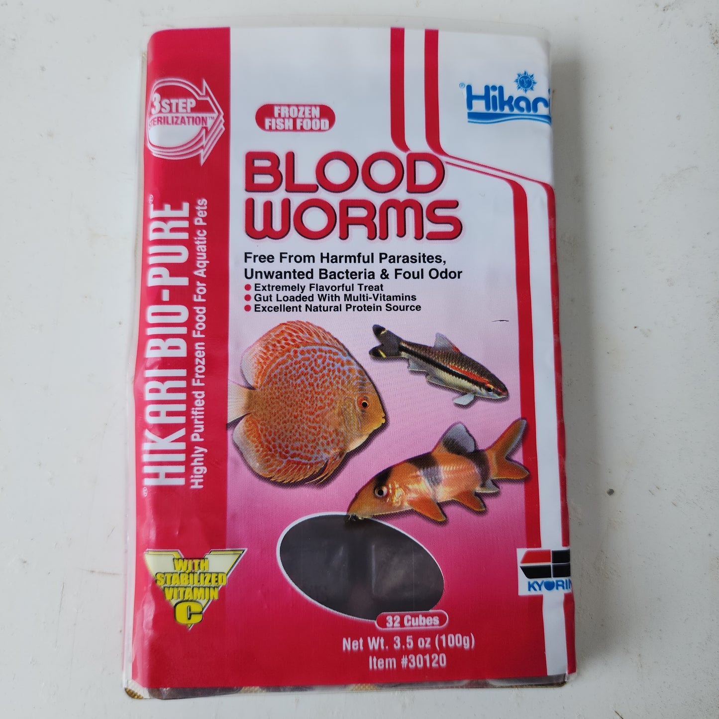 Hikari Blood Worms (no online purchase)