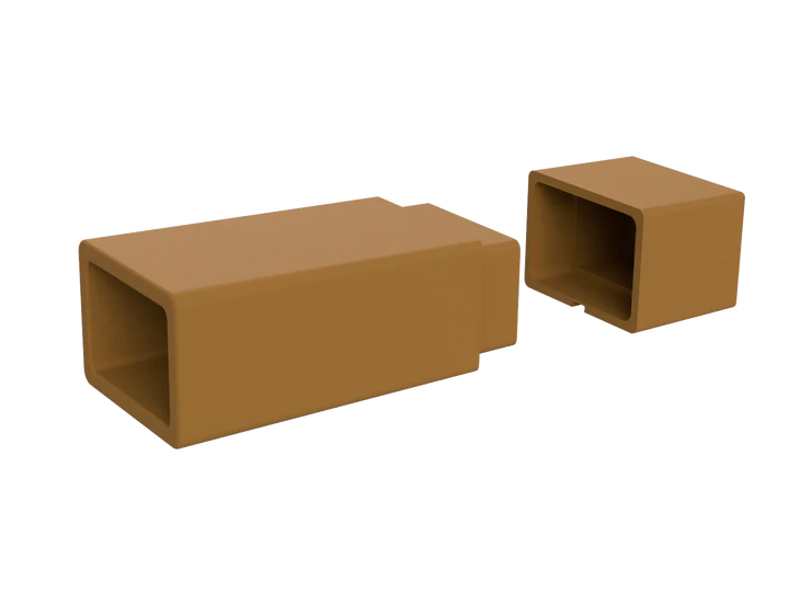 Ezycave - Rectangle - Light Brown