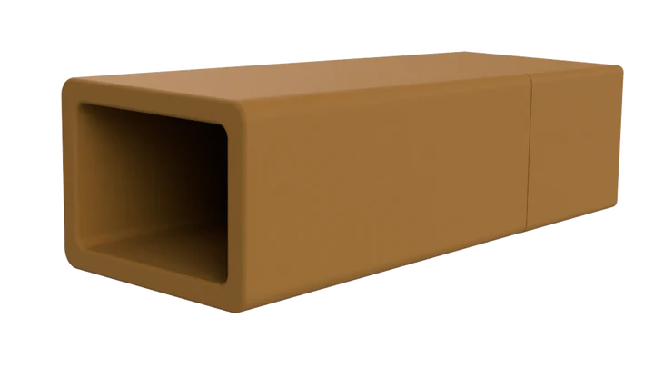 Ezycave - Rectangle - Light Brown