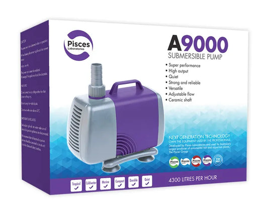 Pisces Aquatics Submersible Pump A9000